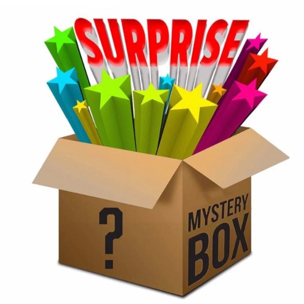 Women’s size large Mystery box will contain 5-10 pieces
